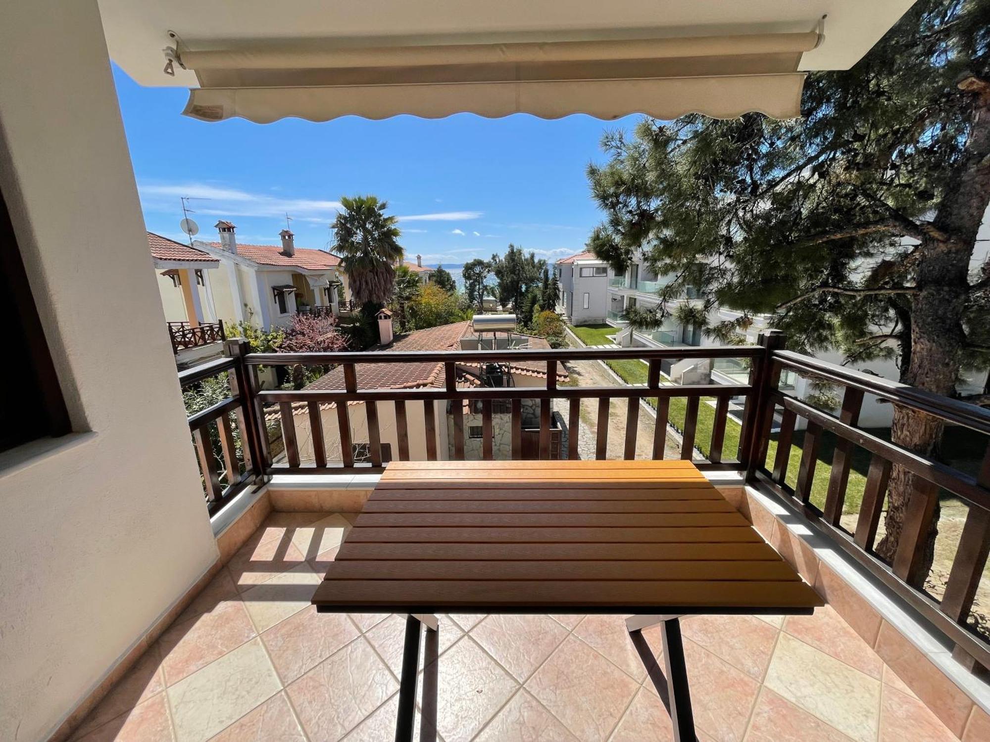 Galazia Akti Seaside Apartments Nikiti  Exterior foto