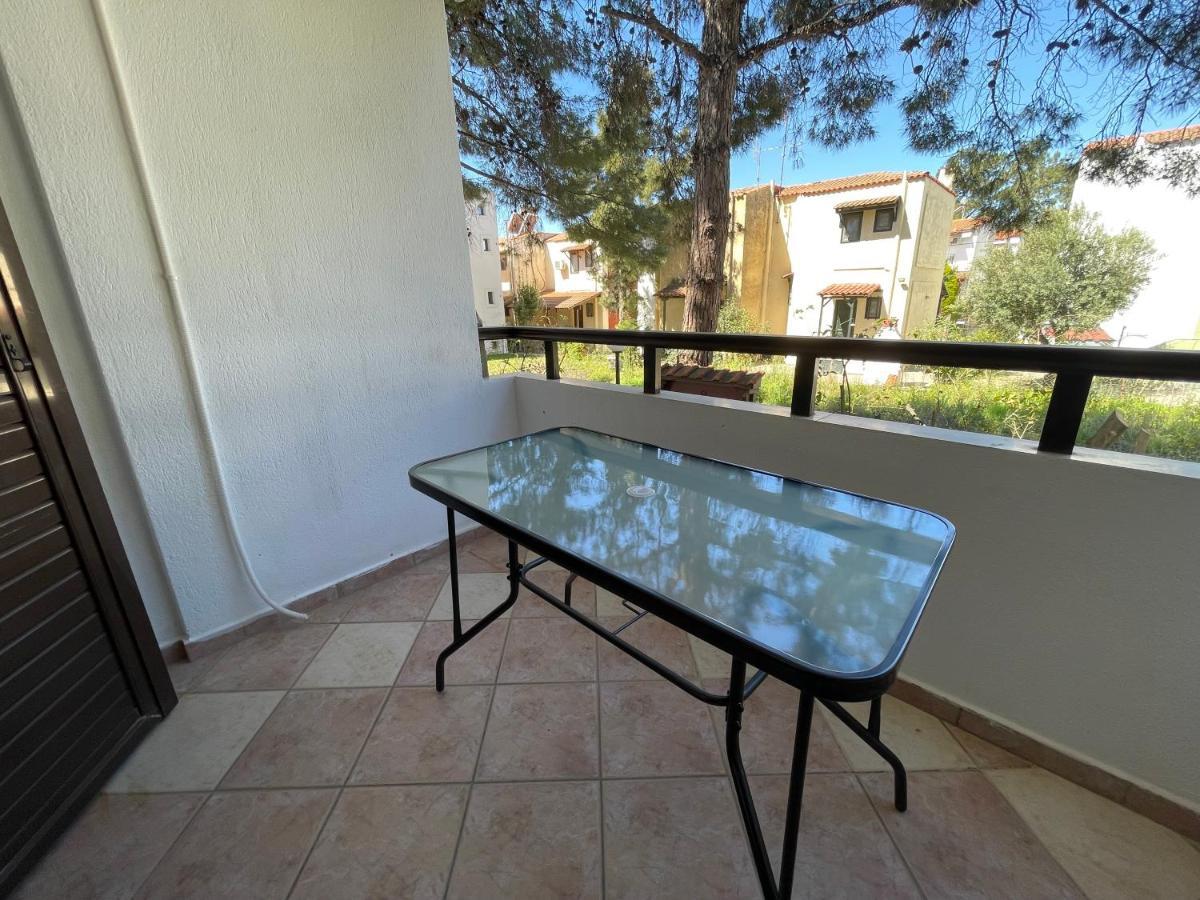 Galazia Akti Seaside Apartments Nikiti  Exterior foto